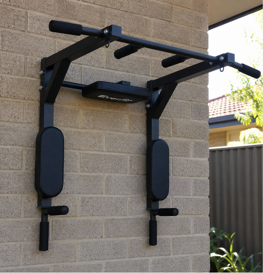Elite Wall-Mounted Pull-Up & Dip Station